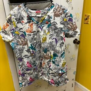 scrub top